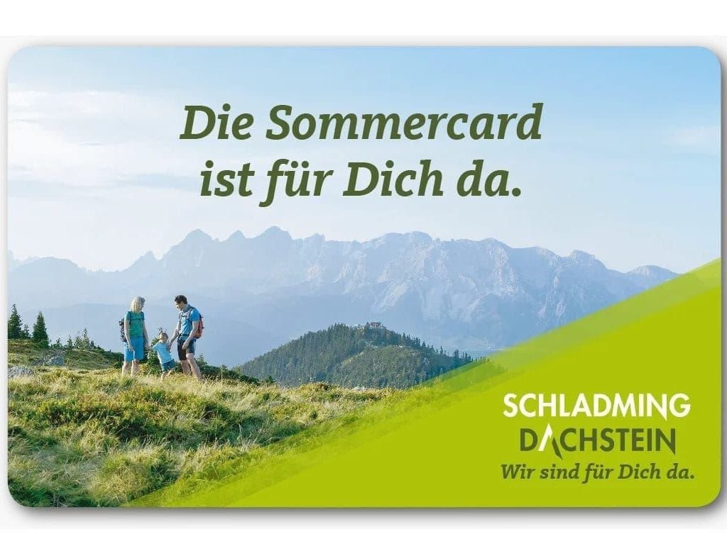 Sommercard SchladmingDachstein JH Edelweiss 1 Mountain Hostel 5 Mountain Hostel
